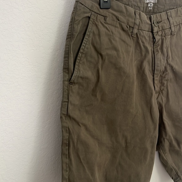 Carhartt John Short Brown Shorts - Picture 2 of 8